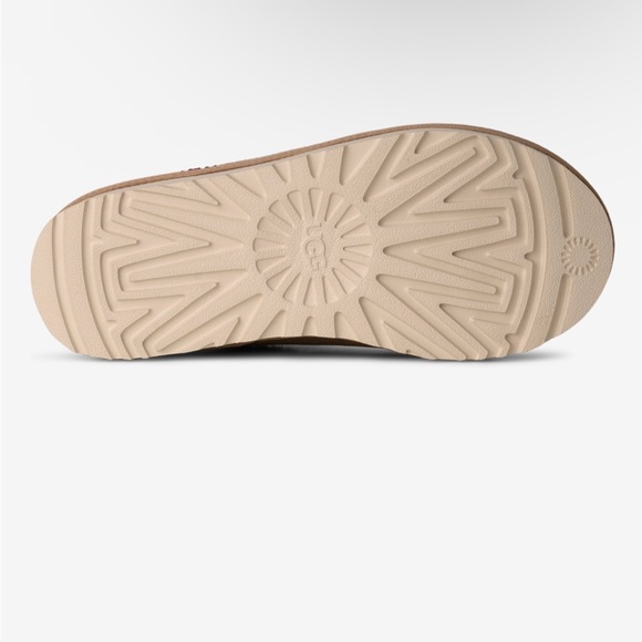 UGG Women's Tasman II Sand / Dark Cherry - Picture 3 of 5